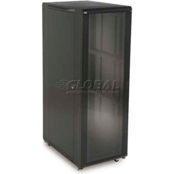 Kendall Howard Kendall Howard 37U LINIER Server Cabinet - Glass/Vented Doors - 36in Depth 3100-3-001-37